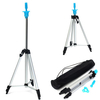 Adjustable Tripod Stand Hair Mannequin Training Head Holder Hairdressing Clamp with Bag