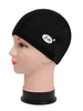 Adult Protect Long Hair Swimming Cap Pure Color Waterproof Swim Hats