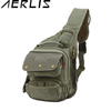 AERLIS Men Women Canvas Cycling Casual Climbing Crossbody Bag Chest Bag