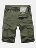 AFS JEEP Mens Summer Outdoor Quick-drying Multi-pocket Shorts
