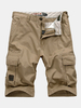 AFSJEEP Summer Casual Vintage Multi-Pocket Plus Size Sport Fifth Cargo Shorts For Men
