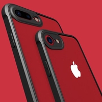 Air Cushion Voice Conversion Transparent Acrylic+TPU Shockproof Case For iPhone 7 4.7 Inch