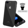 Air Cushion Voice Conversion Transparent Acrylic+TPU Shockproof Case For iPhone 7 Plus