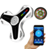AITURE APP Control Fidget Spinner Bluetooth Chargeable LED Hand Spinner Gadgets