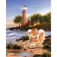 Angel Sequins Embroidery 5d Sequins DIY Painting Cross Stitch Home Decor Supplies