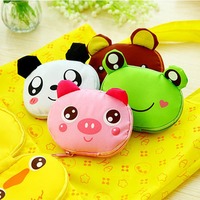 Animal Cute Duck Frog Panda Pig Bear Nylon Waterproof Portable Folding Bag Storage Bags