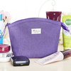 Anti-Friction Women Washup Cosmetics Storage Bag Frosted Travel Makeup Bag