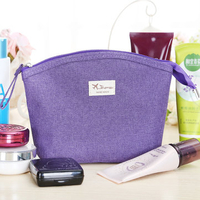 Anti-Friction Women Washup Cosmetics Storage Bag Frosted Travel Makeup Bag