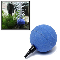 Aquarium Air Bubble Stone Globular Aerator Diffuser Round Fish Tank Pond Pump Oxygen