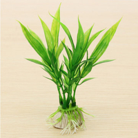 Aquarium Fish Tank Plant Artificial Underwater Decoration Green Submarine Ornament