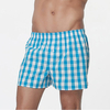 Arrow Pants Casual Cotton Plaid Printing Loose Sport Underwear for Men