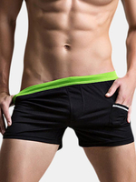 Arrow Pants Mesh Breathable Casual Sport Soft Front Back Pockets Boxer Briefs for Men