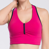 Athletic Front-Closure Back Criss-cross Wireless Shakeproof Sports Bras