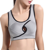 Athletic Racerback Wireless Breathable Keyhole Front Shakeproof Yoga Bra