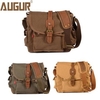 Augur Men Canvas Casual Multi-Pocket Shoulder Bags Crossbody Bags