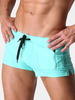 AUSTINBEM Fashion Beach Swimming Hot Spring Boxers Front Zipper Pocket Beach Shorts for Men