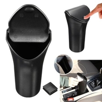 Auto Vehicle Car Mini Trash Rubbish Bin Can Garbage Dust Case Holder Home Office Garbage Sorting