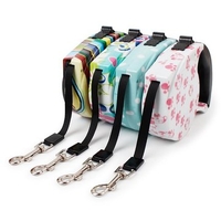 Automatic Retractable Walking Dog Leash Lead Pets Cats Puppy Leashes Multi Pattern