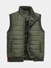 Autumn Winter Casual Outdoor Thick Warm Waistcoats Stand Collar Vest For Men