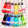 Baby Colorful Manicure Nail Clippers Foldable Finger Toe Cutter Stainless Steel Infant Safety