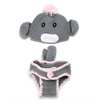 Baby Elephant Handmade Crochet Hat Diaper Set Newborn Photography Props