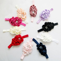Baby Girl Infant Toddler Hair Headband Flower Bud Bow Headwear Hair Band