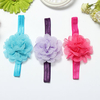 Baby Girl Toddler Infant Chiffon Flower Elastic Hair Band Headband Headdress