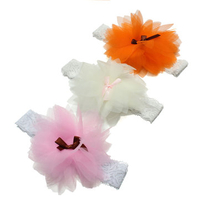 Baby Infant Girl Elastic Flower Lace Headband Hairlace Hair Band