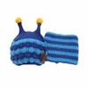 Baby Warm Hat Cap Hooded Scarf Earflap Knitted Wool Cap Kid Beanie Cap