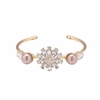 Balancing Style Alloy Rhinestone Bracelet Pearl Bouquet Rhinestone Bracelet