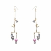 Balancing Style Vintage Long Tassel Geometry Pearl Rhinestone Earrings