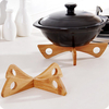 Bamboo Heat Resistant Pan Mats Removable Pot Mat Holder Kitchen Cooking Insulation Pad