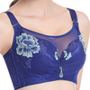 Bandeau Embroidery Mesh Anti-emptied Adjustable Cozy Bras