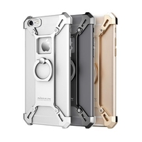 Barde Metal Ring Bracket Holder Case Shockproof Back Cover Bumper for iPhone 6 6s