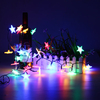 Battery Powered 3.3M 30LEDs Frosted Five Stars Fairy String Light Christmas Wedding Decor Lamp