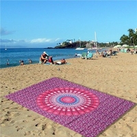 Beach Scarf Shawl Red Spa Bath Tapestry Swimming Hanging Towel Yoga Mat Decor