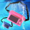 Beach Waterproof Storage Bag Pouch Portable Phone Touch Responsive Screen Organizer Container