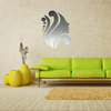 Beautiful Lady Girl Face Acrylic Mirror Wall Decals Wall Stickers Home Decor