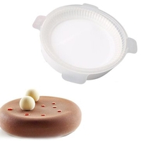 Big Disc Design Silicone Baking Mold Cake Cookies Fondant Mold Decorating Tools Kitchen Baking Tool
