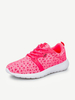 Big Size Breathable Lace Up Sneakers Pure Color Sport Shoes For Women