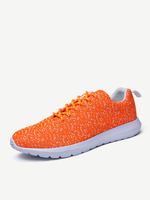 Big Size Casual Mesh Breathable Lace Up Sport Shoes
