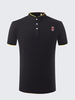 Big Size Casual Stand Collar Polo Shirts Solid Sports T-shirts For Men