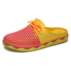 Big Size Hollow Out Bowknot Breathable Backless Flat Casual Shoes