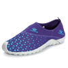 Big Size Mesh Breathable Soft Pattern Slip On Casual Flat Trainers