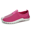 Big Size Mesh Toe Protecting Breathable Jogging Slip On Trainers