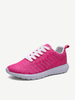 Big Size Pattern Mesh Breathable Lace Up Casual Trainers