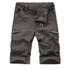 Big Size Summer Solid Color Outdoor Cotton Cargo Shorts For Men