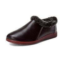 Big Size Waterproof Warm Artificial Fur Lining Ankle Snow Boots