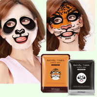 BIOAQUA Cute Animal Face Masks Tiger Facial Mask Skin Care Sheep Panda Dog Moisturizing 1Pc