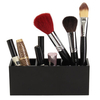Black Acrylic Lipstick Holder Cosmetic Makeup Brush Organizer Display Stand Case